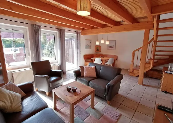 Osterhuus - Gemuetlich, Familienfreundlich, Wallbox, Wlan, 3-sterne, Im Zentrum Von Tatil Evi Neßmersiel