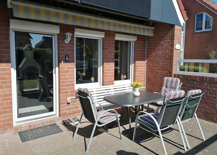 Tatil Evi Osterhuus - Gemuetlich, Familienfreundlich, Wallbox, Wlan, 3-sterne, Im Zentrum Von Neßmersiel